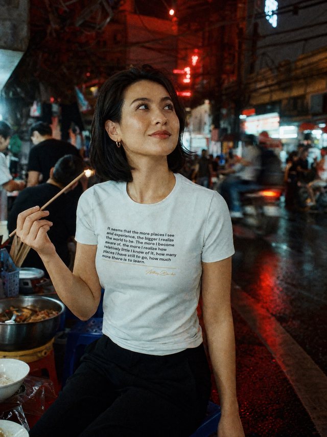 Places I See — Women's Fitted T-Shirt in White