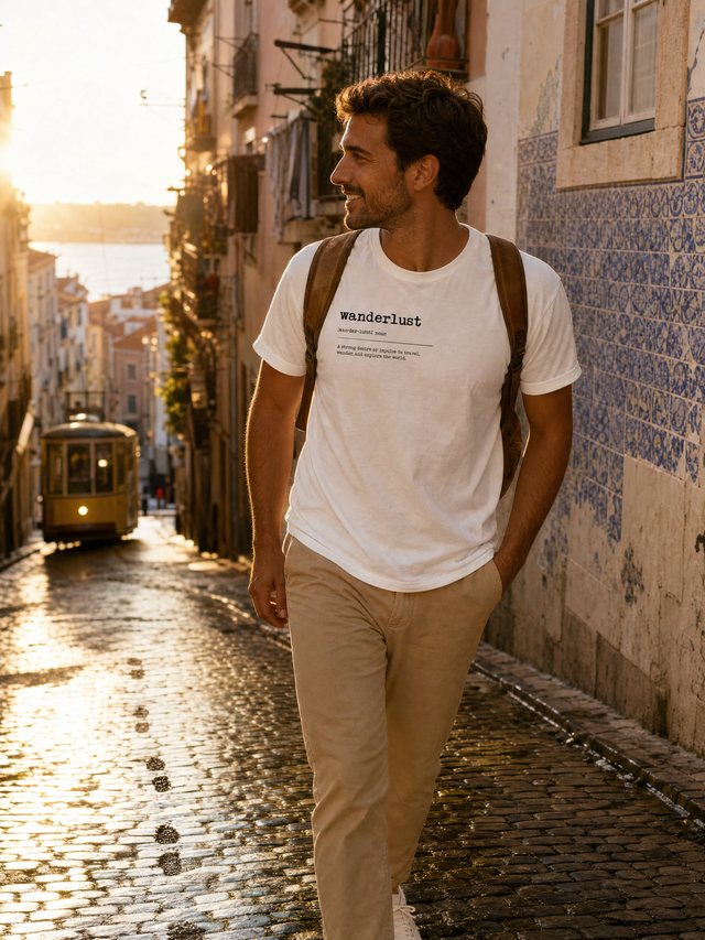 Definition — Men's Premium T-Shirt in White